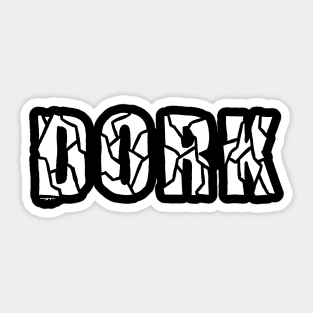 dork Sticker